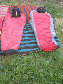 sacos northface y Marmot -10&ordm;C